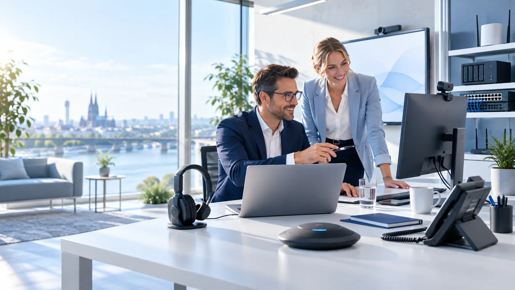 Professionelle IT und Unified Communications im Büro